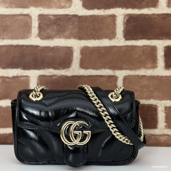 Hyperpeter GUCCI MARMONT GG bag-23*14*6CM 0808